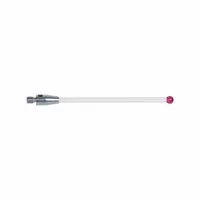 INSIZE M3 Stylus: CMM Straight Stylus, Ball, Straight, 1.12 in Ruby Ball Tip, M3 Stem Thread Size (MPN ISQ-30-066)