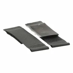 Hook-and-loop cable ties for bundling and organizing cables, wires, or hoses. Each strap is 2-1/2 inches long and 1 inch wide. Reusable and mountable design allows quick adjustments without tools. Pack of 25.