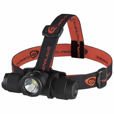STREAMLIGHT Headlamp: Yes, 2,000 lm, 2.25 hr Run Time at Max. Brightness, 241 m Max Beam - Rechargeable Headlamps