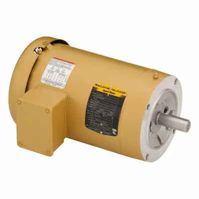 BALDOR General Purpose Motor: C-Face Mount, Totally Enclosed Fan Cooled, 1 1/2 hp - C-Face 3-Phase General Purpose AC Motors