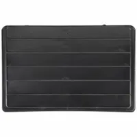 AKRO-MILS Bin Divider: 10 7/8 in x 10 7/8 in, Not Electrostatic Discharge Conductive, Black (MPN 41289)