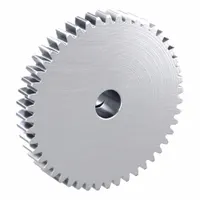 F-Loc Spur Gear: Module m 1, 48 Teeth, 8 mm Bore Dia, Stainless Steel, 20° Pressure Angle (MPN SUSF1-48)