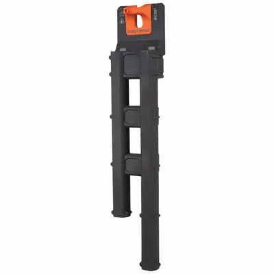 KLEIN TOOLS Auger Bit Storage Module: 2 3/16 in W x 21 in H, Gray/Orange - Aerial Bucket Storage Modules