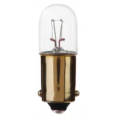 BA9s T3-1/4 Miniature Bayonet Lamp, 28V AC, White, 1873