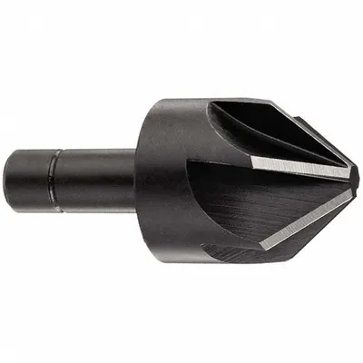 KEO Countersink: 82°, 6 Flute, 3/16 in Body Dia, 3/16 in Shank - Smooth-Finish Six-Flute Countersinks
