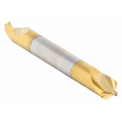 KEO Center Drill: Plain Type, #4/0, 82°, 1 1/4 in Overall Lg - Plain-Tip Center Drills