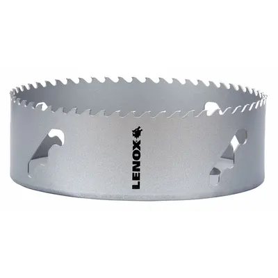 LENOX Hole Saw: 6 in Saw Dia., 3 Teeth per Inch, 1 7/8 in Max. Cutting Dp - Multi-Material-Cutting Hole Saws without Arbor