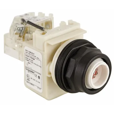 SCHNEIDER Pilot Light: 30 mm Panel Mounting Size, No Lens Included, LED - LED Pilot-Lights without Lenses