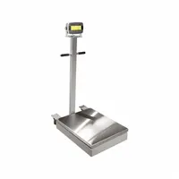 B-TEK Floor Scale: 1,000 lb Wt Capacity - Imperial, 0.5 lb Readability, Floor Scale, 33 in x 48 in (MPN 912-3555)