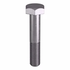 Grade B8 heavy hex bolt made from stainless steel, plain finish. Thread size 1/2"-13, length 2 3/4 in. Meets ASTM A193 material and ASME B18.2.1 dimensional standards. Suitable for structural applications requiring high strength and corrosion resistance, such as flanged connections and pressure vessels.