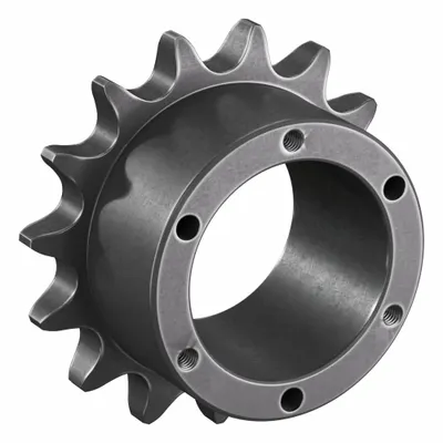 TRITAN Sprocket: For 80 Chain, 15 Teeth, 4.81 in Pitch Dia, 5.3 in Outside Dia - Size 80 Bushed-Bore Roller Chain Sprockets