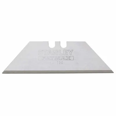STANLEY Utility Blade: 2 7/16 in Blade Lg, 3/4 in Blade Wd, 0.024 in Blade Thick - Straight-Edge Standard-Tip Replacement Utility Blades