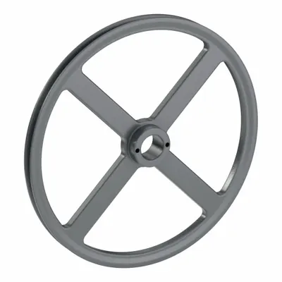 OEM V-Belt Pulley: AK144 - Bushed-Bore Cast-Iron V-Belt Pulleys
