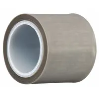 3M Film Tape: 1 in Wd, 5 yd Lg, 6.8 mil Thick, Silicone, Polytetrafluoroethylene Film, Gray (MPN 5481)