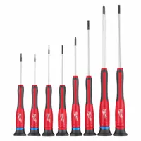 MILWAUKEE Screwdriver Set: 1-10 Pieces, 8 Pieces, Phillips/Slotted Tip, 10 3/4 in Overall Lg (MPN 48-22-2614)