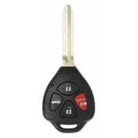This keyless entry remote is designed for use in fleet and vehicle maintenance operations. It enables remote locking and unlocking of compatible Toyota vehicles, reducing reliance on physical keys. The unit is a replacement remote for select Toyota models