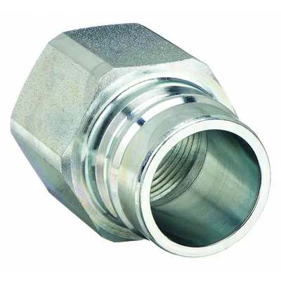SNAP-TITE Hydraulic Quick Connect Hose Coupling: 1/2 in, Steel, 53 lpm Max. Flow Rate - H Series Hydraulic Quick-Connect Coupling Plugs