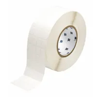 Wraparound Label: 3/4 in x 1/2 in, Nylon, Black on White, For 2 AWG to 0 AWG Wire Gauge (MPN THT-68-499-10)