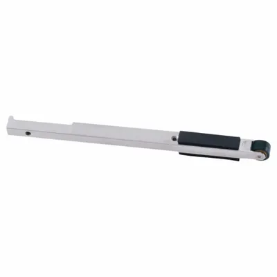 DYNABRADE Contact Arm: 1/2 in Belt Wd, 34 in Belt Lg, Dynafile Series, 5/8 in Wheel Dia - Belt Sander Contact Arms