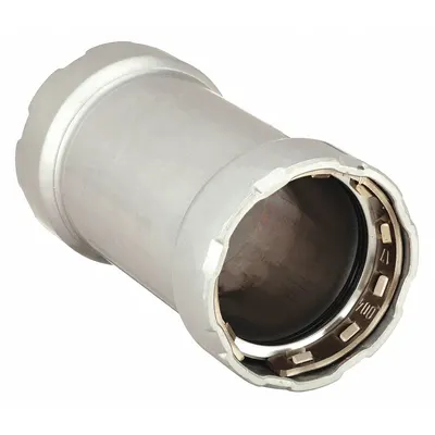 VIEGA MEGAPRESS Steel Press-fit Coupling, 1 in, MPN 25040 - Steel Press Pipe Fittings