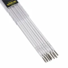ESAB Sureweld 308L-16 is an E308L-16 stainless steel stick welding electrode, 3/32 in x 12 in, in a 4 lb package. As welded, it provides a yield strength of 64 ksi and tensile strength of 87 ksi. Used for joining and cladding stainless steels where corrosion resistance is required.