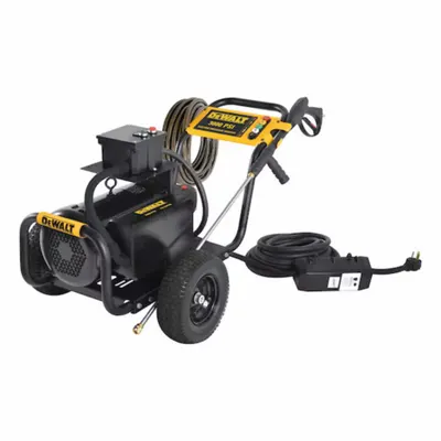 DEWALT Electric Pressure Washer: Cart, 230 V – Single-Phase, 3,000 psi, 4 gpm - Cold Water Pressure Washers