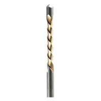 ROTOZIP Cut-Out Bit: High Speed Steel, 3/16 in Drill Bit Dia, 1 in Cutting Dp, 10 PK (MPN XB-DW10)