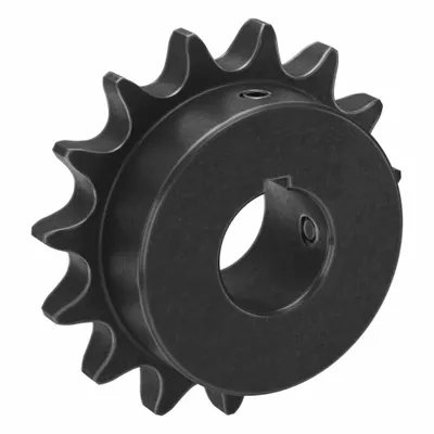 TRITAN Sprocket: 60, For 3/4 in Chain Pitch, 1 3/16 in Bore Dia, 15 Teeth, 3.608 in Pitch Dia - Size 60 Fixed-Bore Roller Chain Sprockets