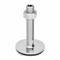 JW WINCO Male-End Leveling Mount: Swiveling Stud, 5/8"-11 Thread Size, 2.36 in, 3,597 lbf Capacity (MPN 41-60-5/8X11-75-D3-UK)