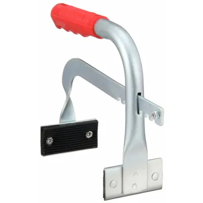 QUICKCABLE Battery Carrier, Steel, Plastic Handle, 9 in Overall Length - Battery Carriers