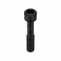 Socket Head Cap Screw: 7/8"-9 Thread Size, 4 1/2 in Lg, Std, Black Oxide, Alloy Steel, 10 PK (MPN 87C450KCS)