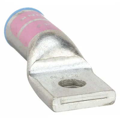 THOMAS & BETTS Compression Lug: 5/16 in Stud Size, 2 AWG / 2 AWG For Wire Sizes, Solid/Stranded Wire Type - One-Hole Compression Lugs