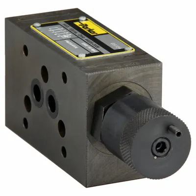 Parker Flow Control Valve: 20.1 gpm Flow Rate - Max, 5,075 psi Max Pressure, D05 NFPA Size - Double-Throttle Valves