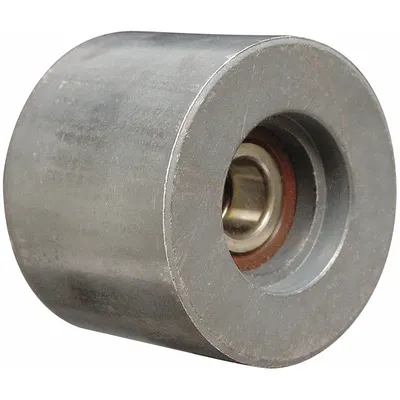 DAYCO 89110 Heavy Duty Steel Flat Idler Pulley for Serpentine Belt Systems - Flat Idler Pulleys for Vehicles