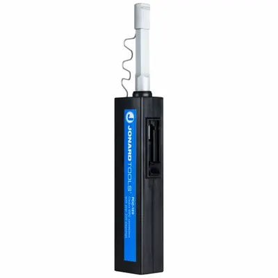 JONARD TOOLS Fiber Connector Cleaner: One-Push, 500 Cleaning Cycles, MPO, Rotating Tip - Fiber Optic Connector Cleaners