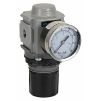 WILKERSON Compressed Air Regulator: Aluminum, 3/8 in NPT, 150 cfm, 300 psi Max Op Pressure, Knob (MPN R18-03-F0G0B)