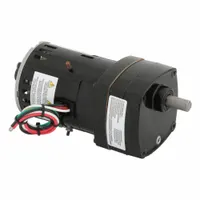 DAYTON AC Gearmotor: Parallel, Single Output Shaft, PSC, Open, 1.2 RPM, 100 in-lb Max Torque, CW/CCW (MPN 6Z073)