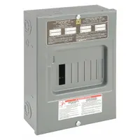 Load Center: 100 A Amps, 120/240V AC, 8 Spaces, 10kA, 8 Max. No. of Tandem Breakers, Surface Cover (MPN QO816L100S)