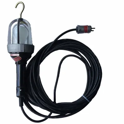 LIND EQUIPMENT Hand Lamp: LED, 50 ft Power Cord Lg, 800 lm Max Brightness - Hazardous Location Hand Lamps