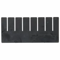 QUANTUM STORAGE SYSTEMS Divider: 9 in x 4 in, Plastic, Conductive, 2TB28, DG91050CO (MPN DL91050CO)