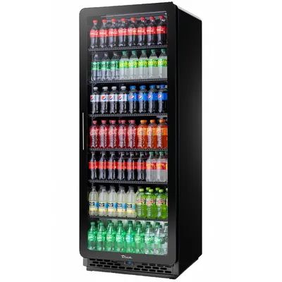 TRUE REFRIGERATION CVM-27-HC~EGC01 Curved Glass Display - Curved Glass Display Refrigerator Merchandisers