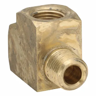 PARKER Metal Pipe Tee: Tee, 1/8 in x 1/8 in x 1/8 in, 1,000 psi, 1 3/16 in Lg - Threaded High-Pressure Pipe Fittings