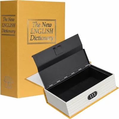 BARSKA Diversion Safe: Mechanical Combo Lock, 0.02 cu ft Capacity, Steel - Diversion Safes