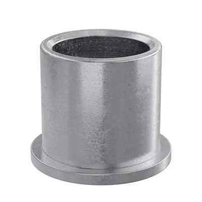 OILITE Flanged Sleeve Bearing: Iron-Copper, SAE 863, 1 in Bore, 1 1/4 in OD, 1 1/4 in Lg - Lubricated General Purpose Metallic Flanged Sleeve Bearings