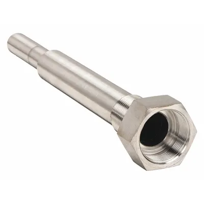 OEM Threaded Thermowell: Stainless Steel - Stepped-Shank Threaded Thermowells
