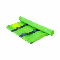 Slip-over street drain filter for sediment capture. Measures 24 in L x 36 in W x 4 in H. Handles maximum flow rate of 250 gpm. Used in industrial drainage applications to prevent soil, sand, and debris from entering stormwater systems.