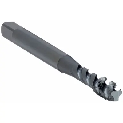 OSG Spiral Flute Tap: #4-40 UNC, H3 / 2B-3B, 3 Flute - Spiral-Flute Taps for Steel & Stainless Steel