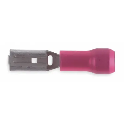 STA-KON Wire Disconnect: Female Socket, Red, Nylon, Partial Coverage - Partially Insulated Quick Disconnects