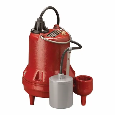 LIBERTY PUMPS Effluent Pump: 1/2 hp, 208 to 230V AC, Single Phase - General Purpose Effluent Pumps