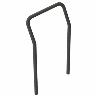 AKRO-MILS Handle: 4 1/4 in Overall Lg, 1 1/2 in Dia, 18 1/8 in Overall Wd, Steel - End Racks for Platform Trucks